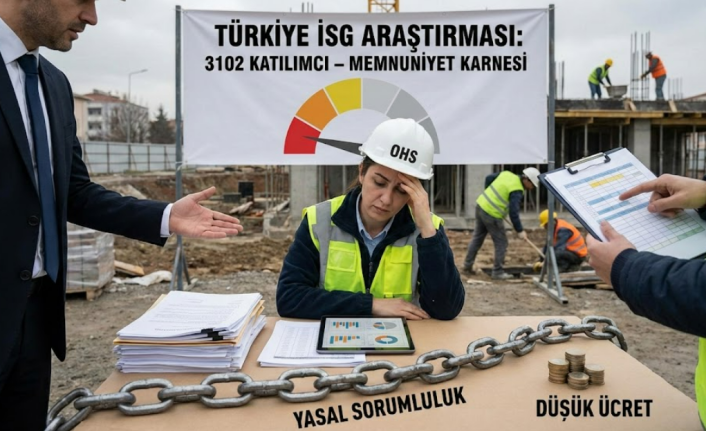 Türkiye’de İSG Profesyonellerinin "Memnuniyet" Karnesi: Dev Araştırma Çarpıcı Sonuçları Ortaya Koydu