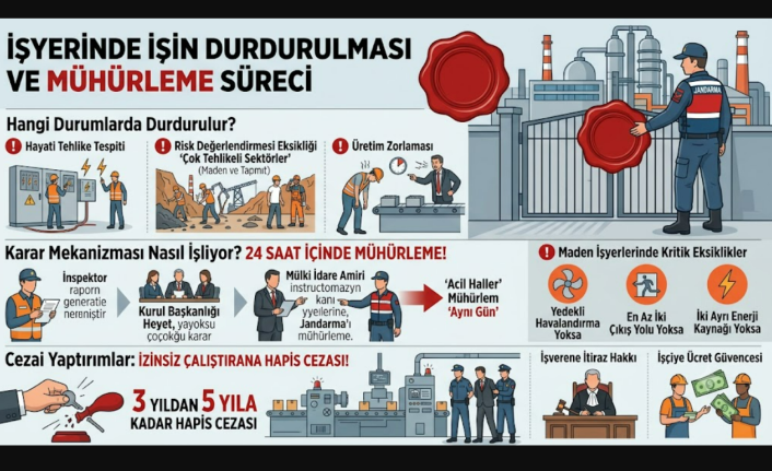 Hayati Tehlike Varsa Şalter İnecek! İşyerinde İşin Durdurulması Yönetmeliğinin Tüm Detayları