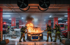 Elektrikli Araç Yangınlarına Karşı Dev Tatbikat: Batarya Yangını Nasıl Söndürülür?