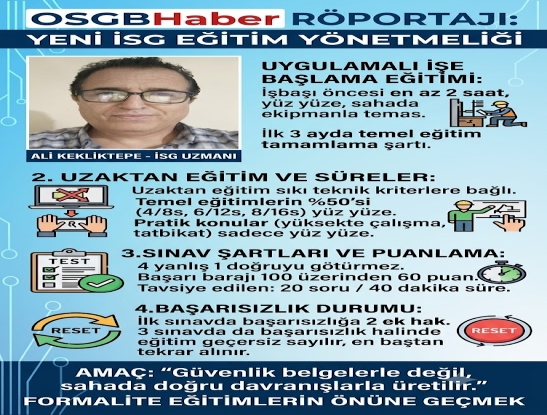 "Kâğıt Üstünde Eğitim Devri Kapanıyor" – OSGBHaber Sordu, Ali Kekliktepe Yanıtladı