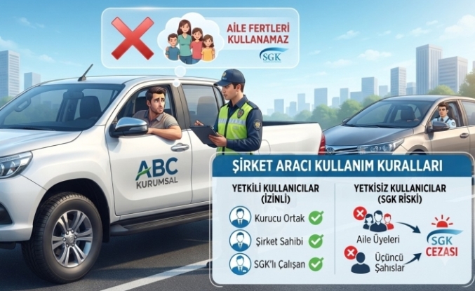 Şirket Araçlarında SGK Krizi: Aile Bireylerine Araç Kullandırmanın Bedeli: Kayıt Dışı İstihdam Cezası