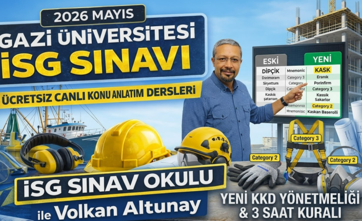 İSG Sınavına Doğru: Volkan Altunay'dan KKD, Tarım ve Denizcilikte Hayati Tüyolar